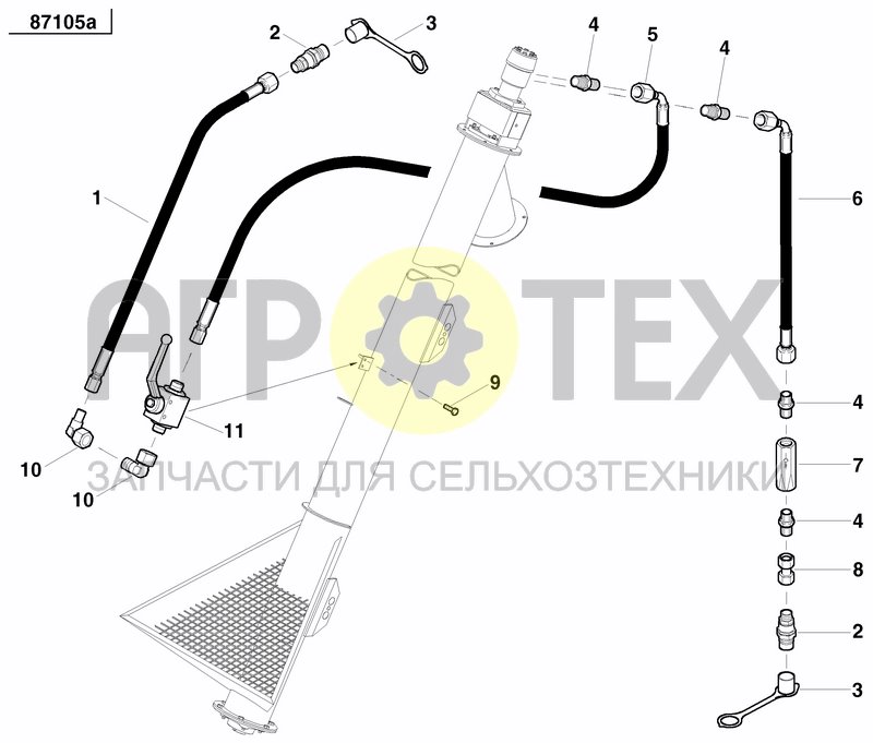 Чертеж FILLING AUGER