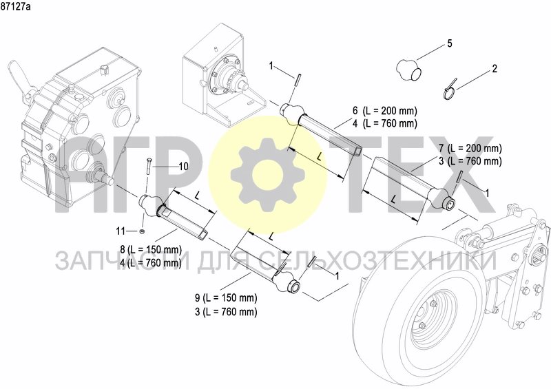 Чертеж GEARBOX VARIABLE