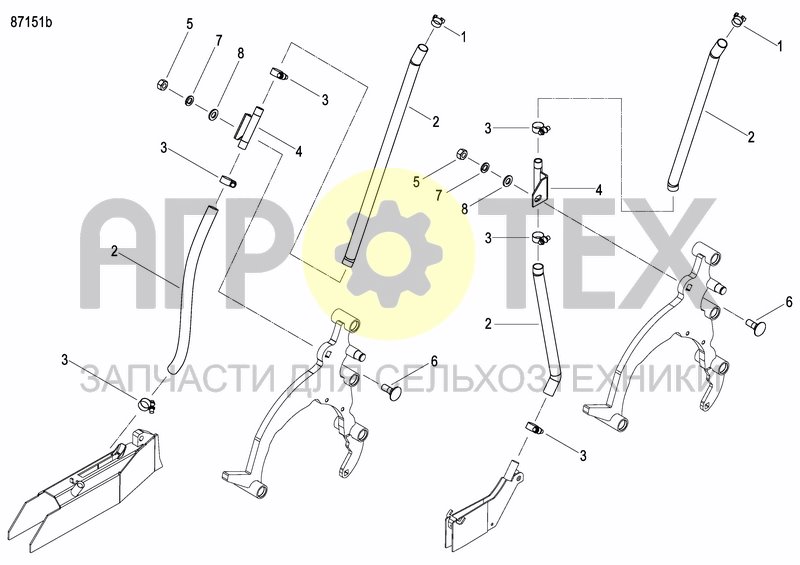 Чертеж GRANULE APPLICATOR HOPPER