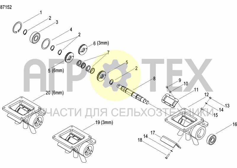 Чертеж GRANULE APPLICATOR HOPPER