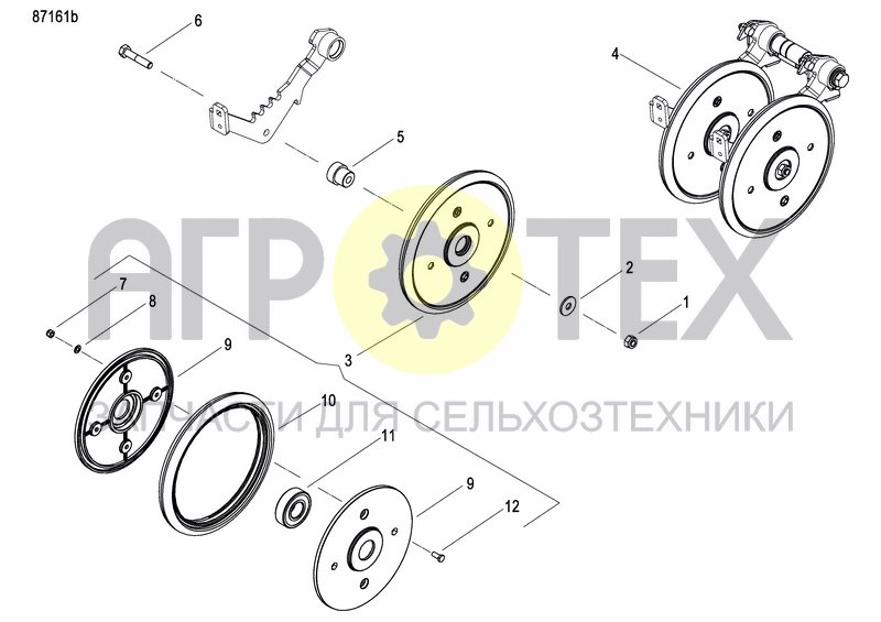 Чертеж INTERMEDIATE PRESS WHEEL