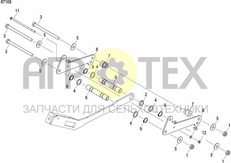 Чертеж TANDEM GUIDE