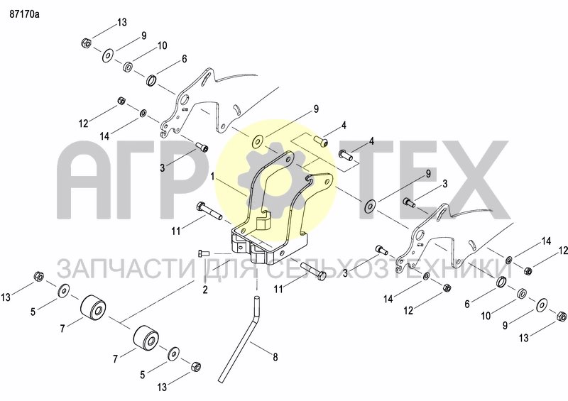 Чертеж REAR PRESS WHEEL