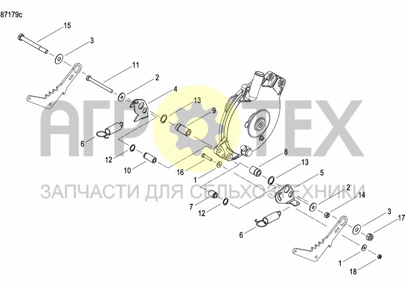 Чертеж INTERMEDIATE PRESS WHEEL