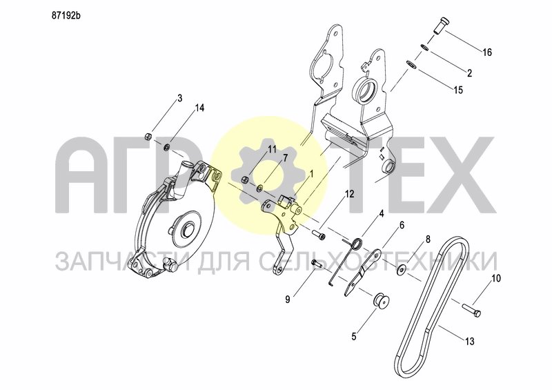 Чертеж FIXING BRACKET