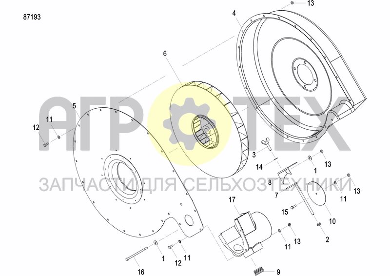 Чертеж HYDR. FAN