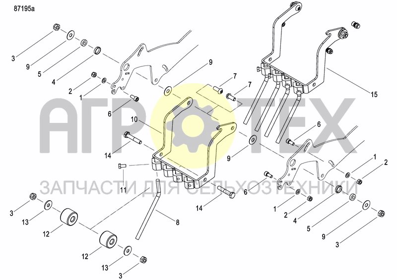 Чертеж REAR PRESS WHEEL