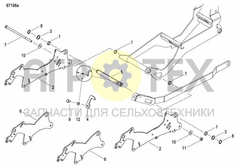 Чертеж TANDEM GUIDE