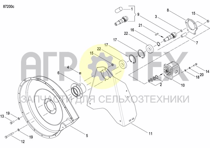 Чертеж HYDR. FAN