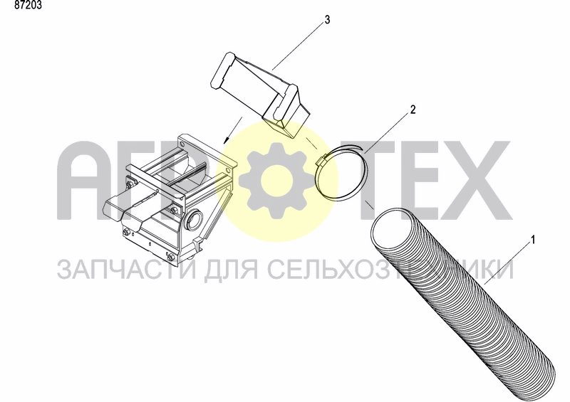 Чертеж METERING DEVICE FERTILIZER