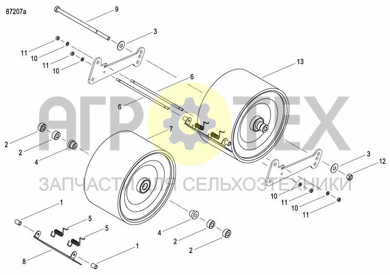 Чертеж FRONT PRESS WHEEL