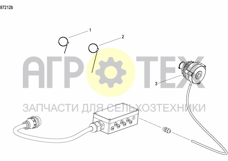 Чертеж ELECTRIC ROW SHUT OFF