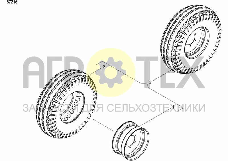 Чертеж LENGTHWISE TRANSPORT KIT