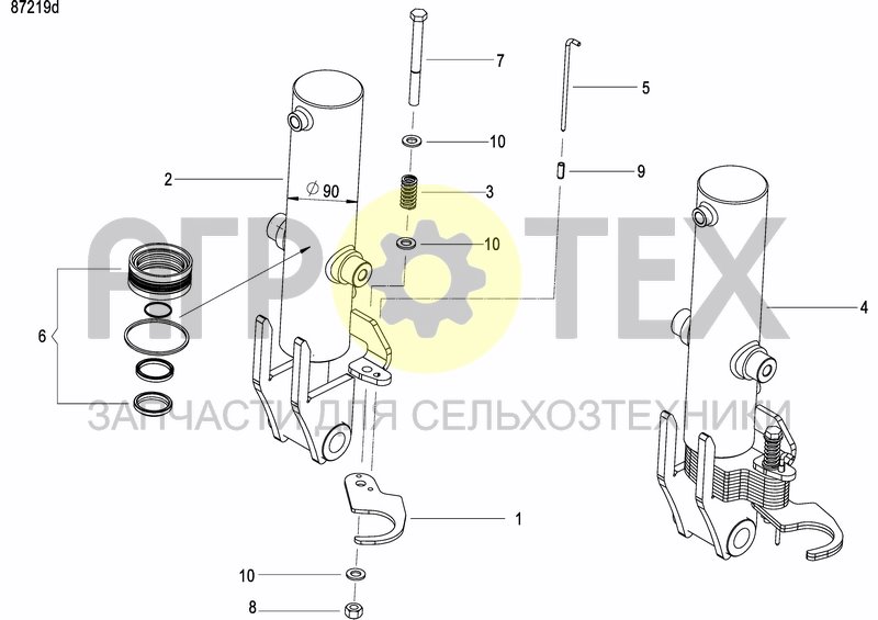 Чертеж DRIVE WHEEL MASTER/SLAVE