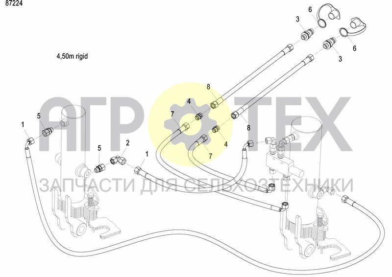 Чертеж DRIVE WHEEL MASTER/SLAVE