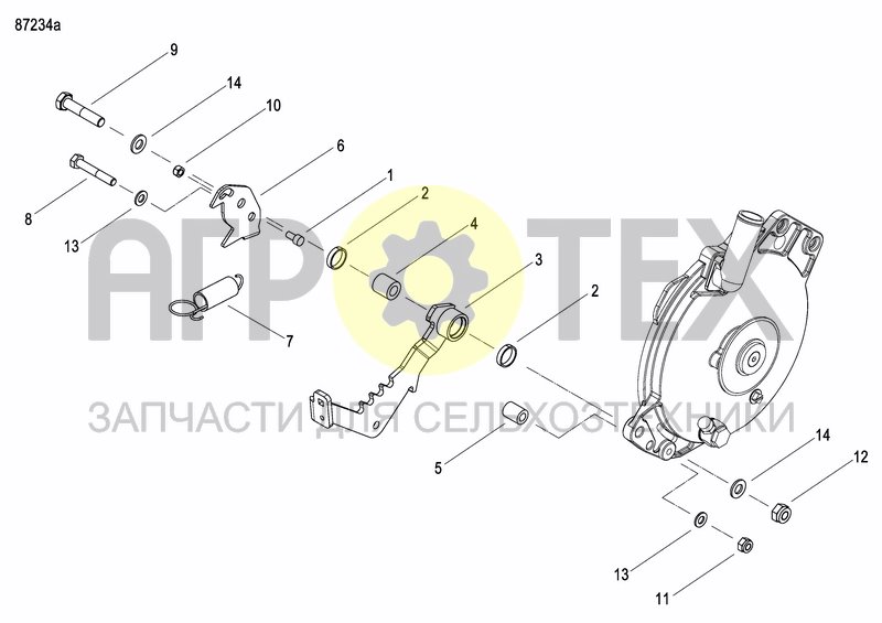 Чертеж INTERMEDIATE PRESS WHEEL