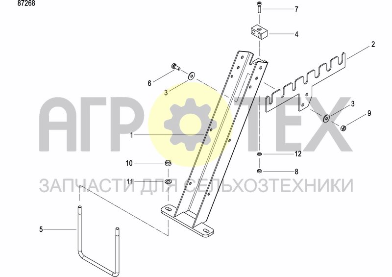 Чертеж EXTERNAL OIL SUPLY SYSTEM