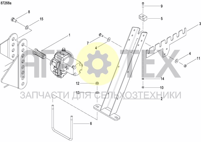 Чертеж EXTERNAL OIL SUPLY SYSTEM