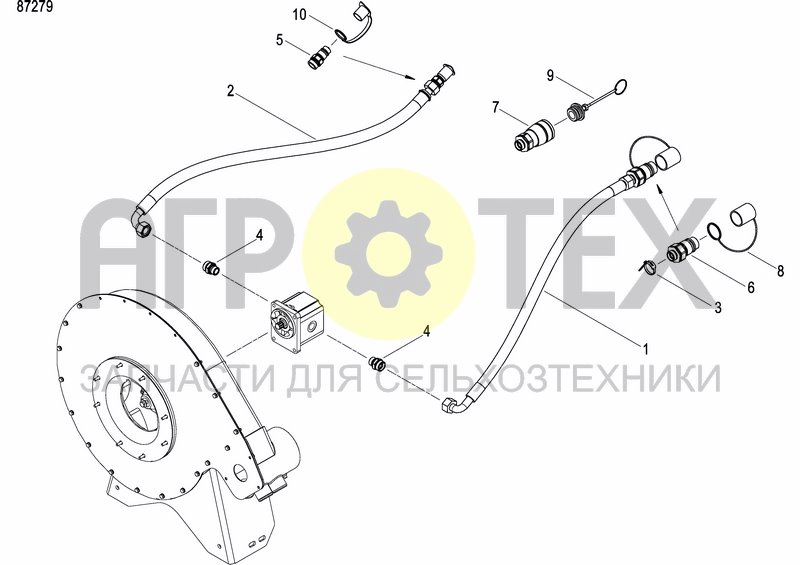 Чертеж HYDR. FAN