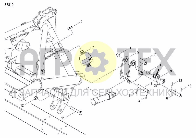 Чертеж HYDRAULIC BALLASTING KIT