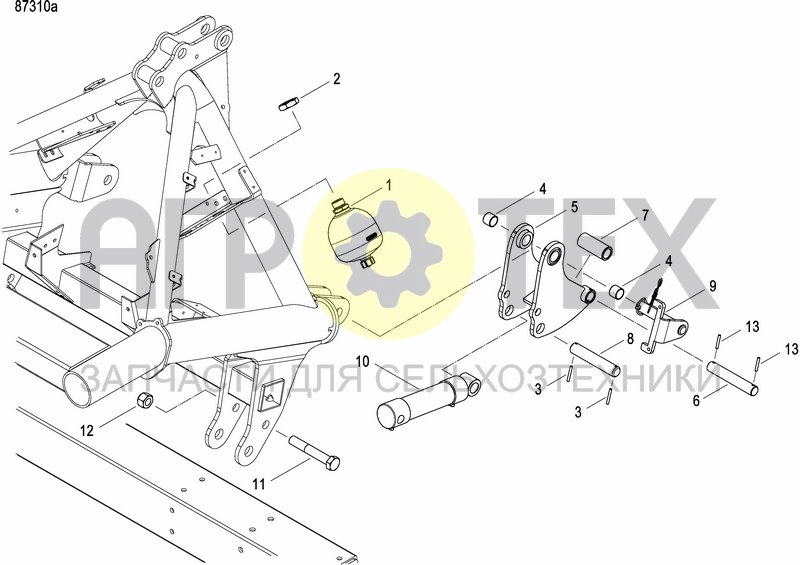 Чертеж HYDRAULIC BALLASTING KIT