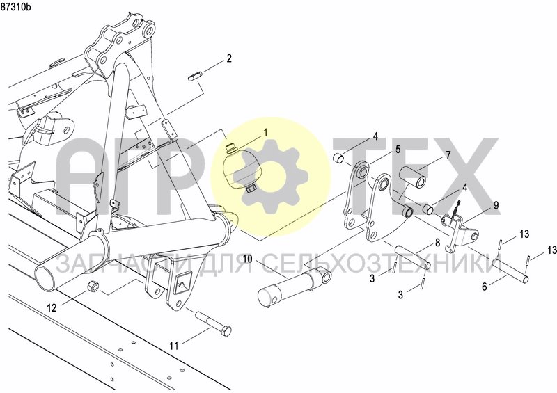 Чертеж HYDRAULIC BALLASTING KIT