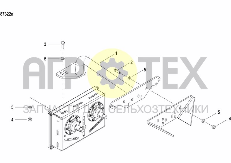 Чертеж FERTILIZER GEARBOX