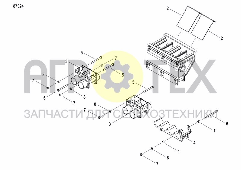 Чертеж METERING DEVICE FERTILIZER