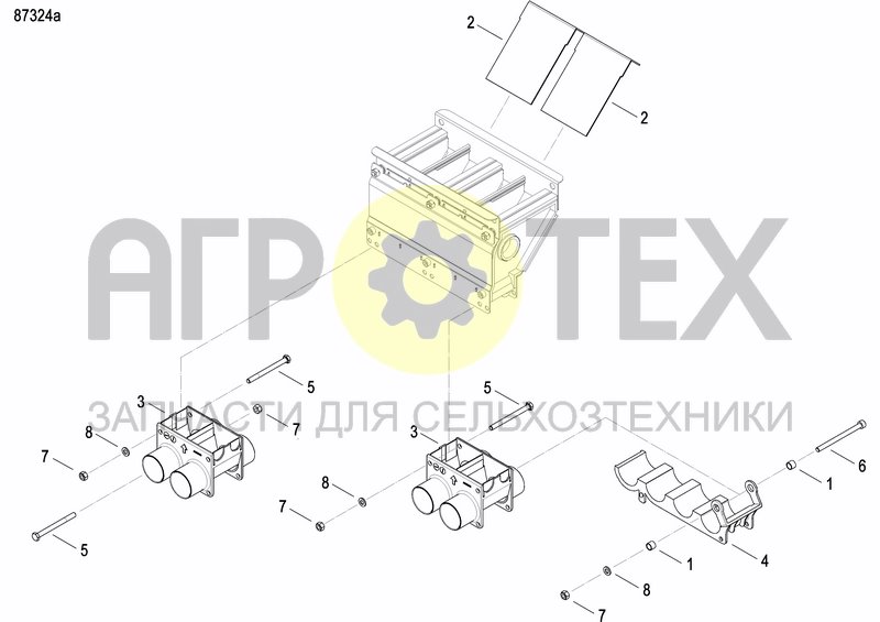 Чертеж METERING DEVICE FERTILIZER