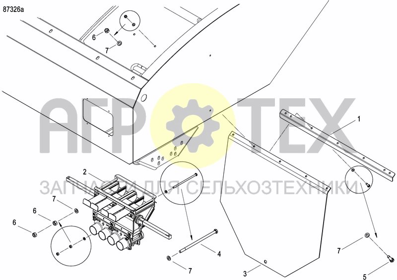 Чертеж METERING DEVICE FERTILIZER