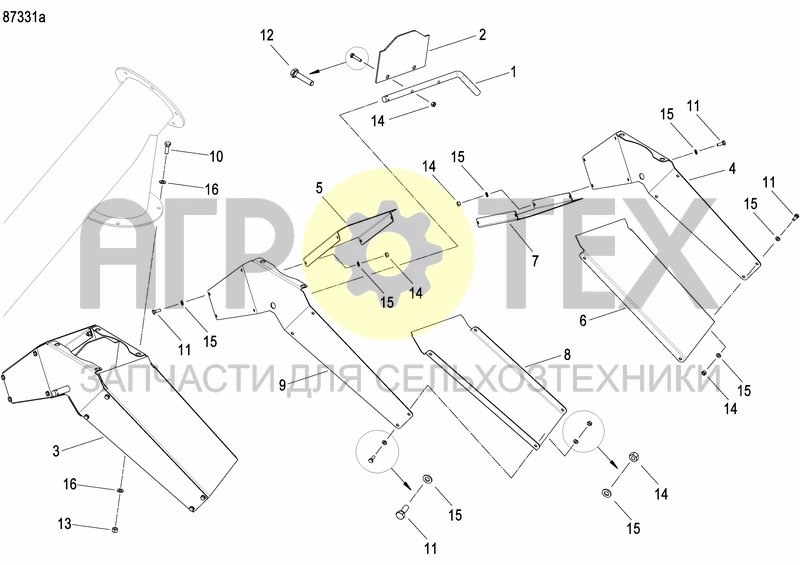 Чертеж FILLING AUGER