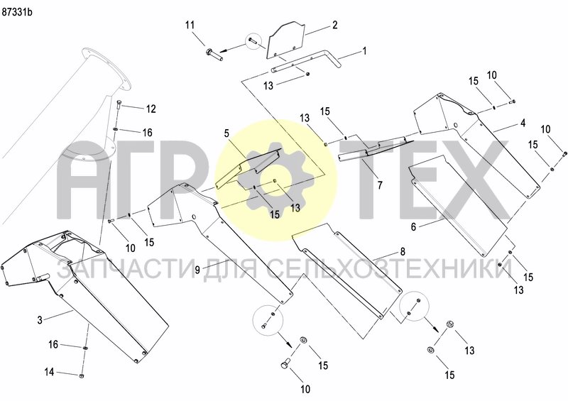 Чертеж FILLING AUGER