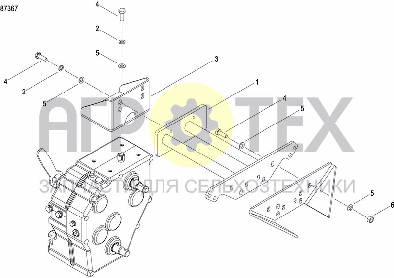 Чертеж GEARBOX VARIABLE