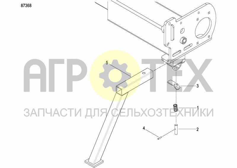 Чертеж SUPPORT BRACKET