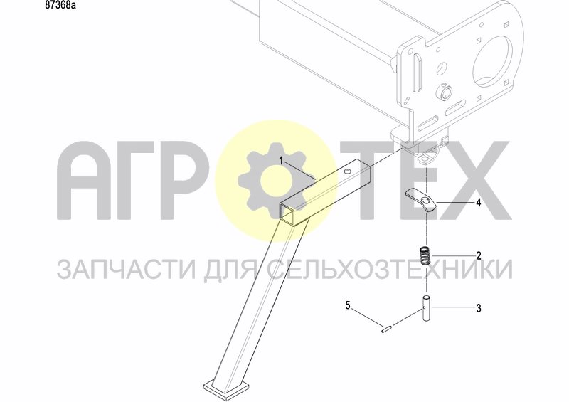 Чертеж SUPPORT BRACKET