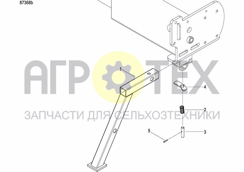 Чертеж SUPPORT BRACKET