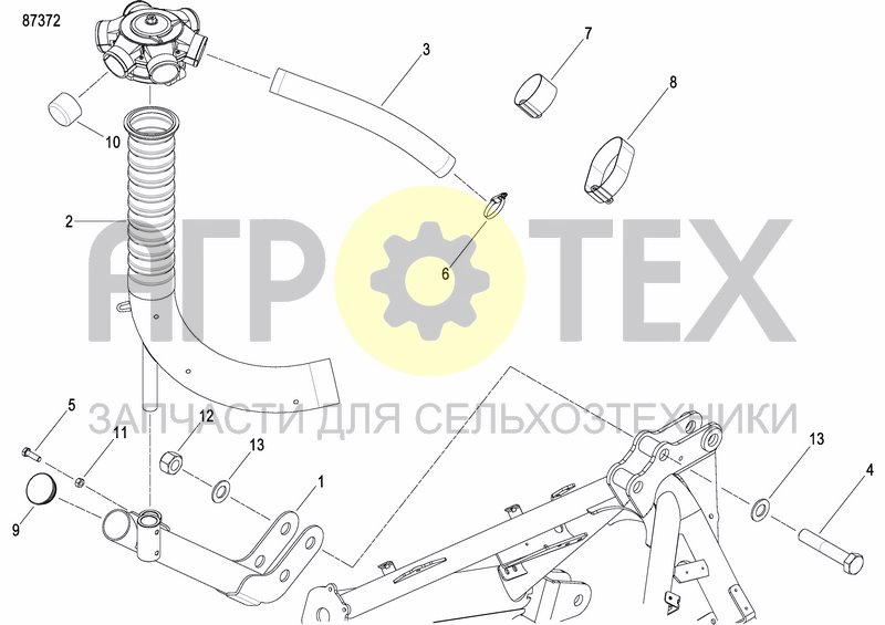 Чертеж ASSEMBLY KIT FERTILIZER