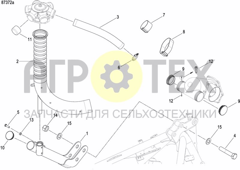 Чертеж ASSEMBLY KIT FERTILIZER