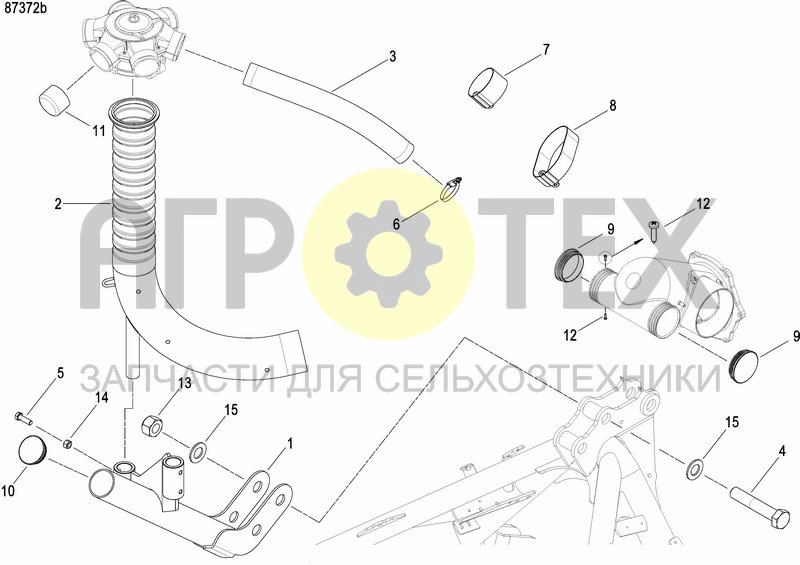 Чертеж ASSEMBLY KIT FERTILIZER