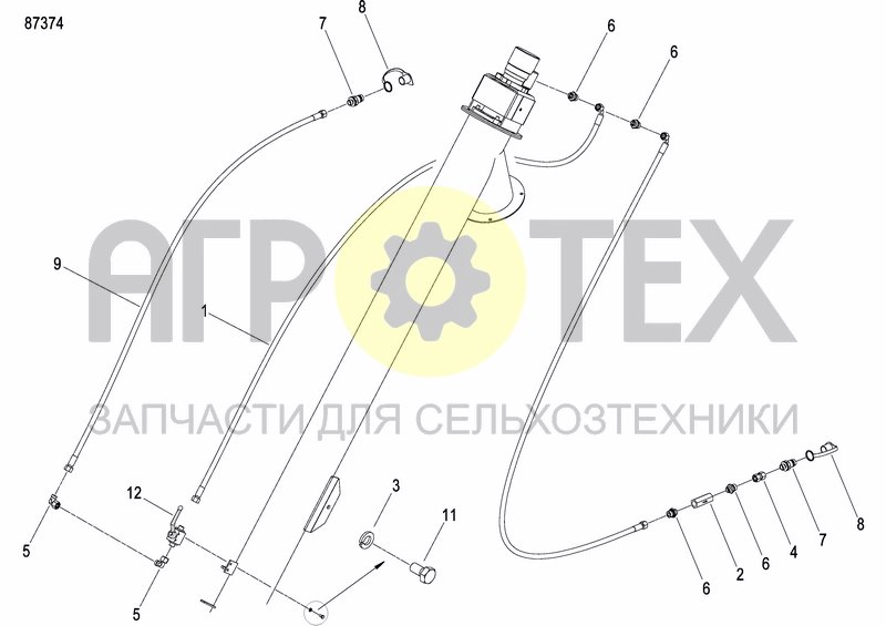 Чертеж FILLING AUGER