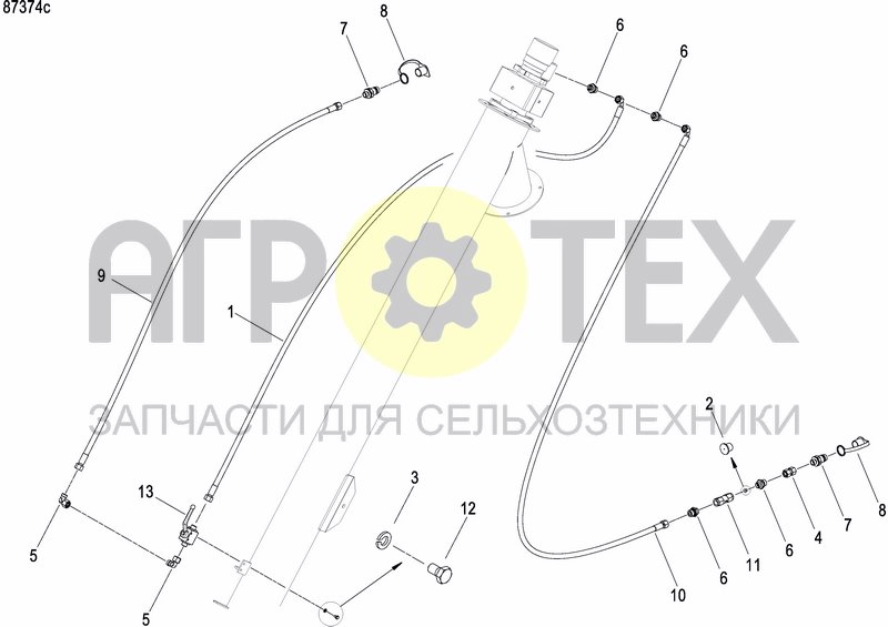 Чертеж FILLING AUGER