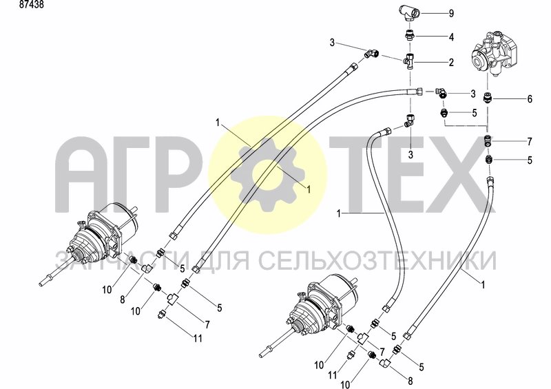 Чертеж BRAKE