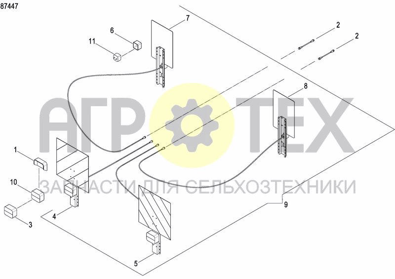 Чертеж LIGHTING EQUIPMENT