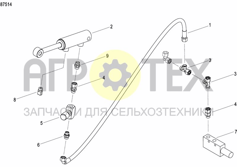 Чертеж FILLING AUGER