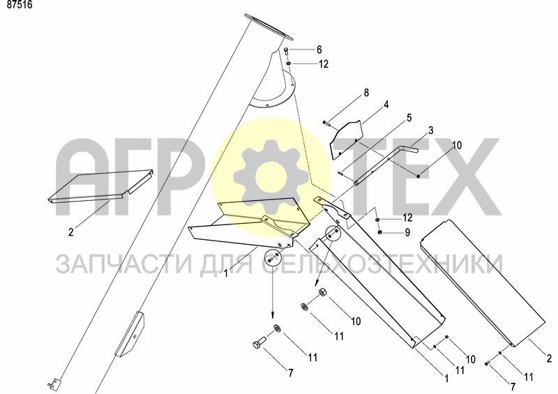 Чертеж FILLING AUGER