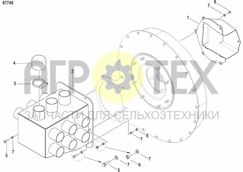 Чертеж HYDR. FAN