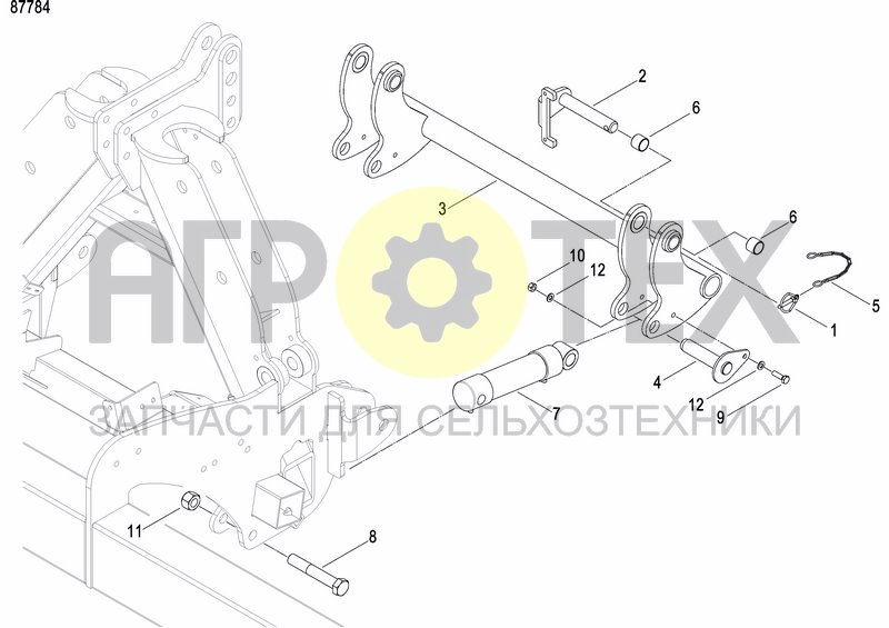 Чертеж HYDRAULIC BALLASTING KIT