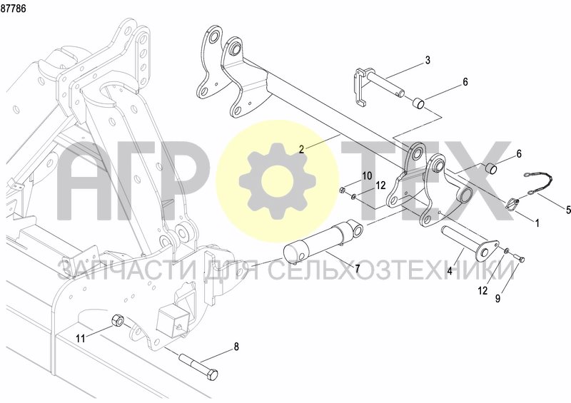 Чертеж HYDRAULIC BALLASTING KIT