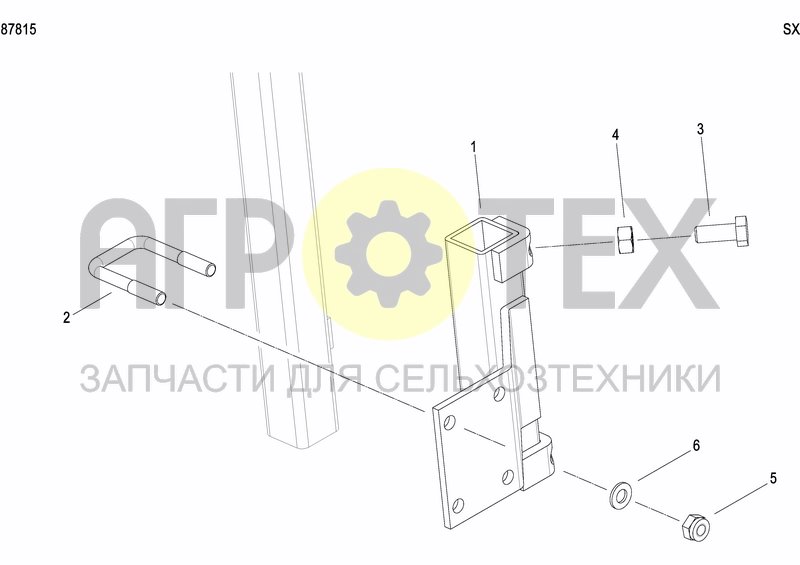 Чертеж DISC MARKER DOUBLE HYDR. FOLDABLE