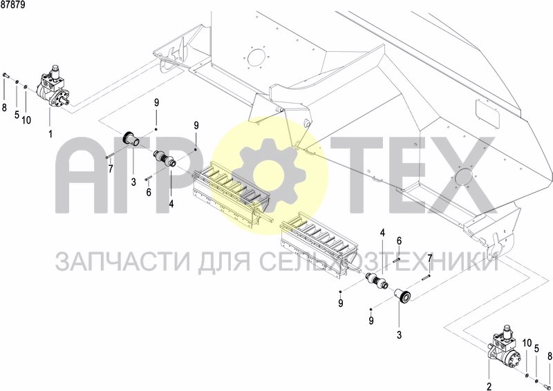 Чертеж METERING DEVICE FERTILIZER